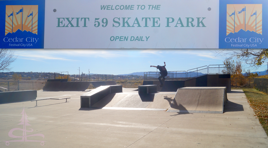 exit 59 skatepark in cedar city