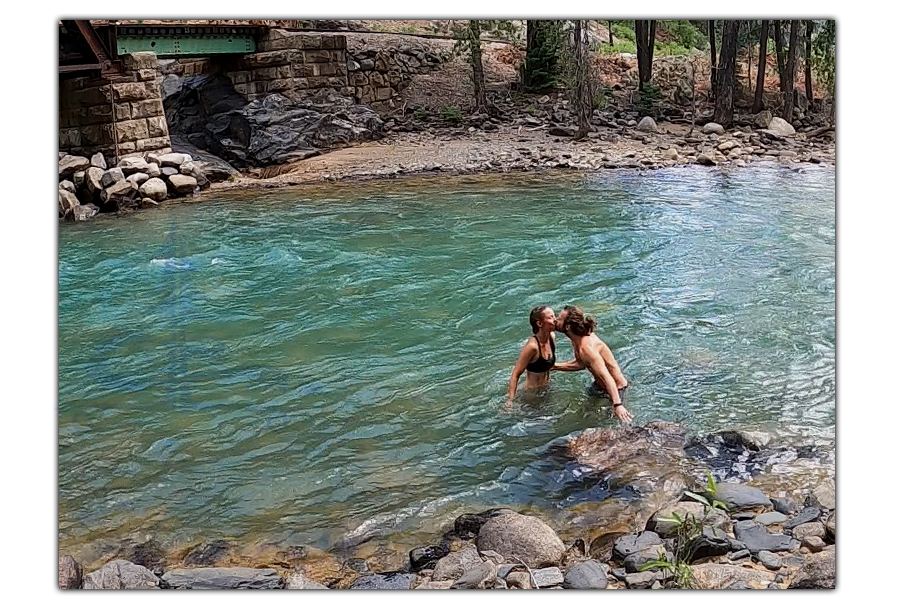 swimming in the animas river