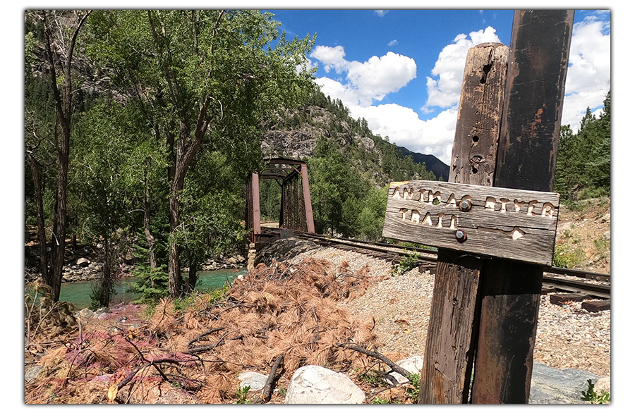 hiking purgatory trail to animas river trail intersection