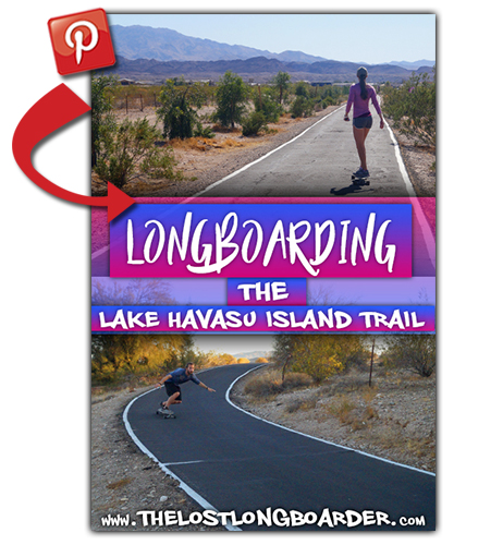 save this longboarding island trail article to pinterest
