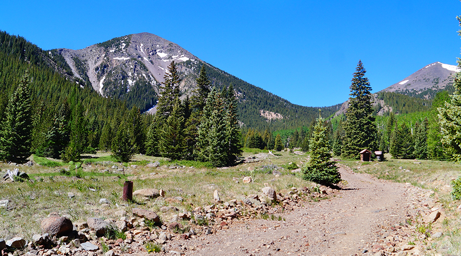 hiking inner basin trail