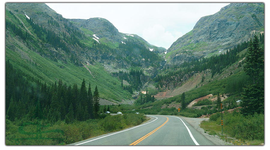 gorgeous colorado mountain road