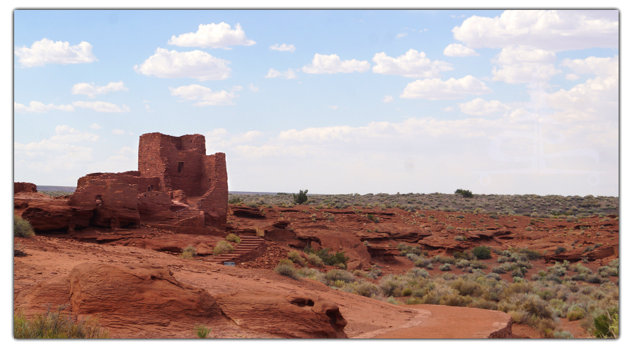 wukoki pueblo in wupatki national monument