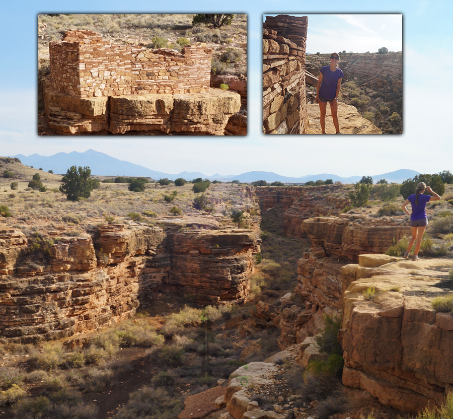 exploring lomaki and box canyon pueblos at wupatki national monument