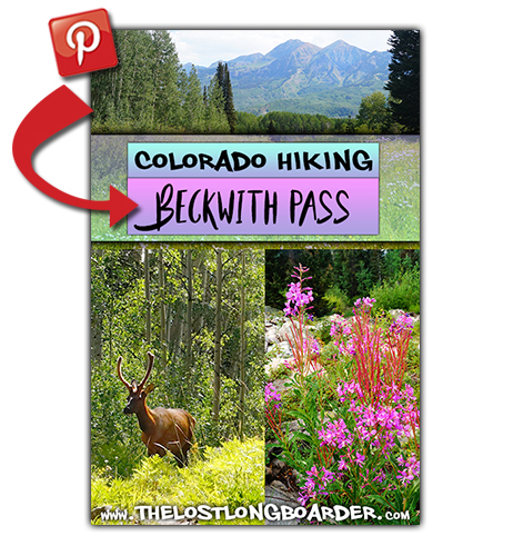 save this hiking beckwith pass article to pinterest