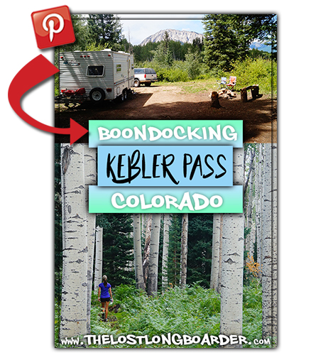 save this crested butte camping article to pinterest