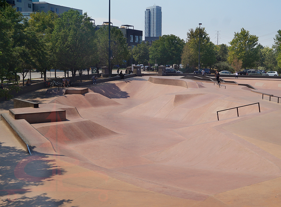 angular snake run at the denver skatepark