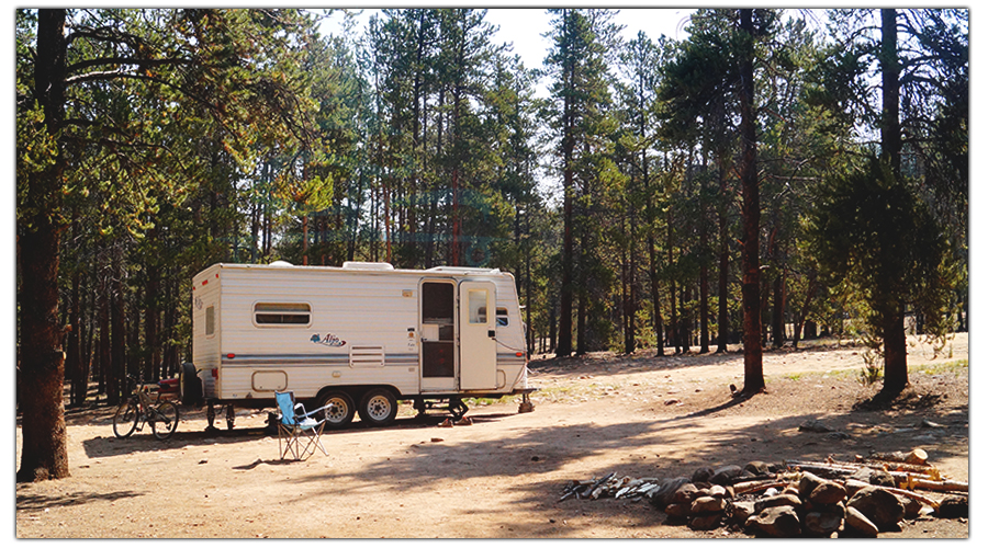 camping on halfmoon creek road