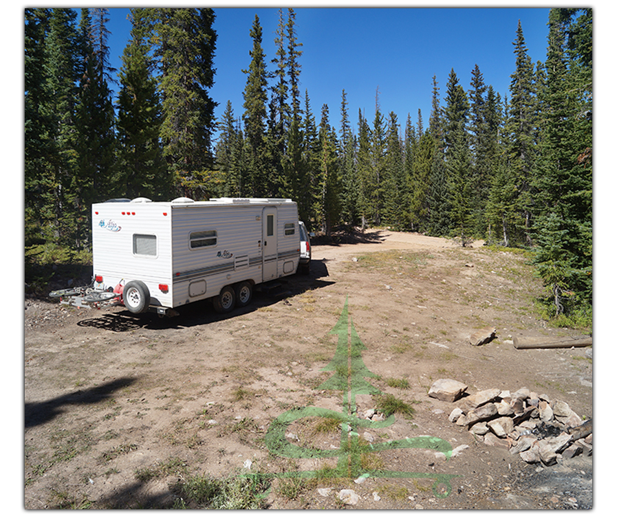 our spot camping near eagles nest wilderness