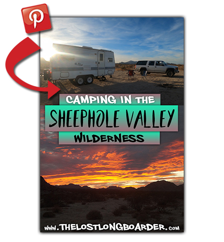 save this camping in sheephole valley wilderness article to pinterest