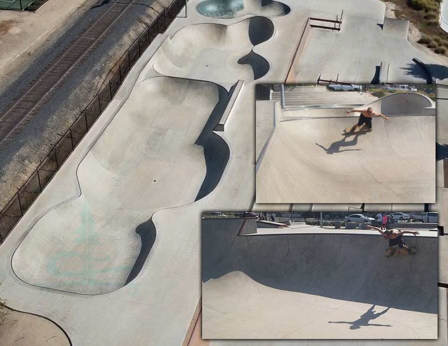 Longboarding the Oakdale Skatepark