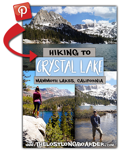save this hiking crystal lake trail article to pinterest