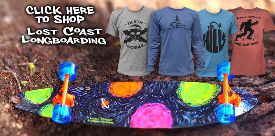 lost coast longboarding hand painted longboards and apparel