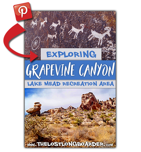save this hiking grapevine canyon article to pinterest