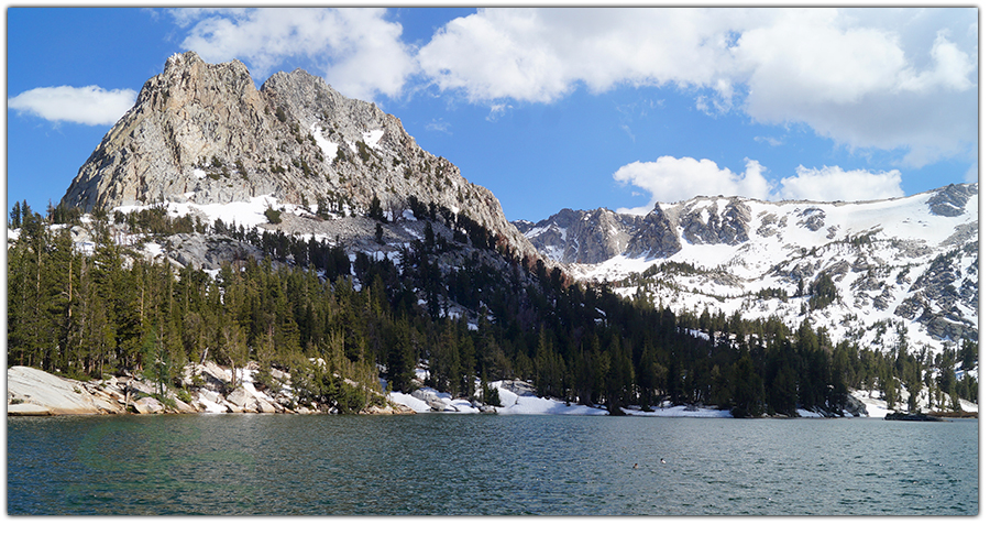 crystal lake in mammoth