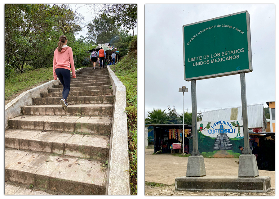 entering guatemala at lago internacional