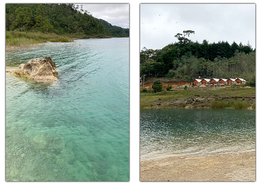 pretty blues at laguna tziscao