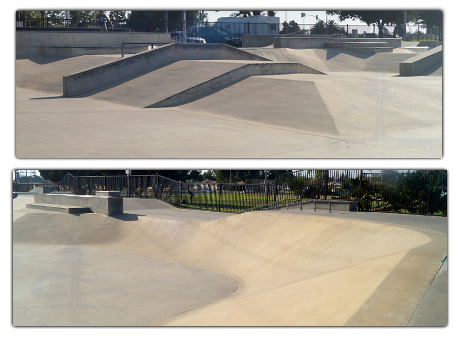 banked turn, rails and boxes 
