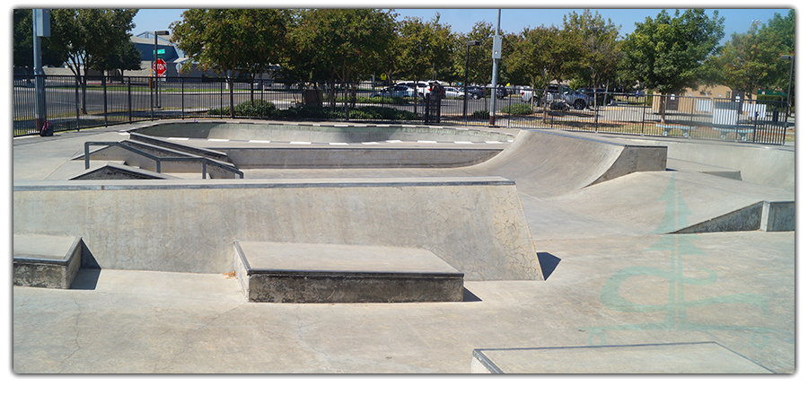 street obstacles including boxes and ramps