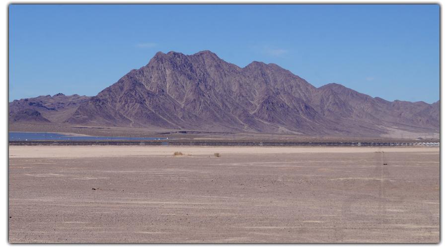 wide open lake bed near las vegas