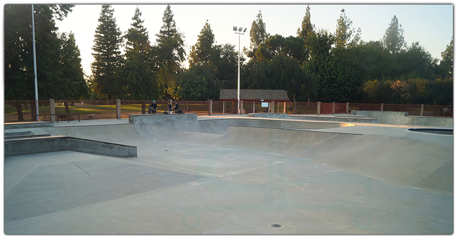 rounded hump from main area to bowl