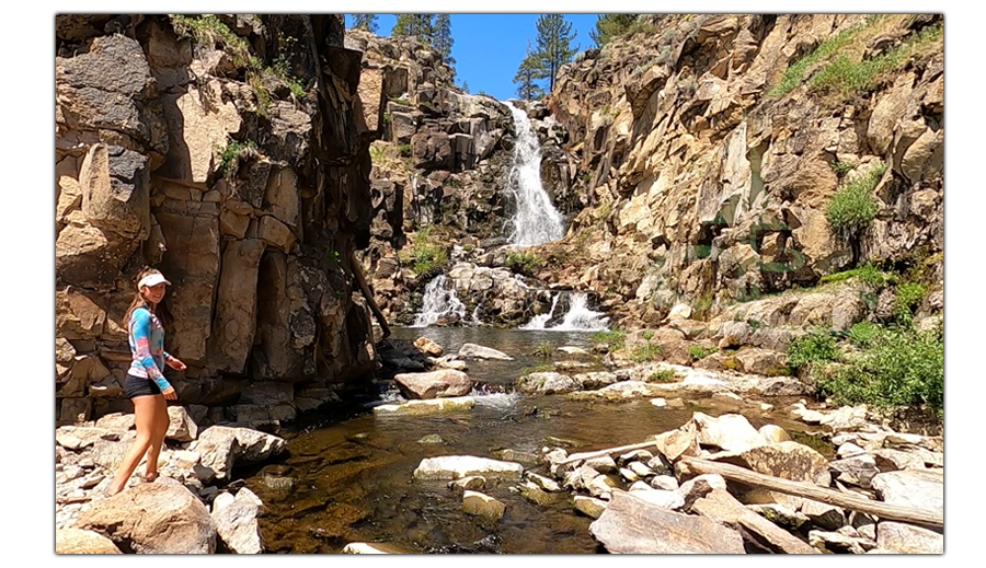 webber falls tumbling down into the rock canyon