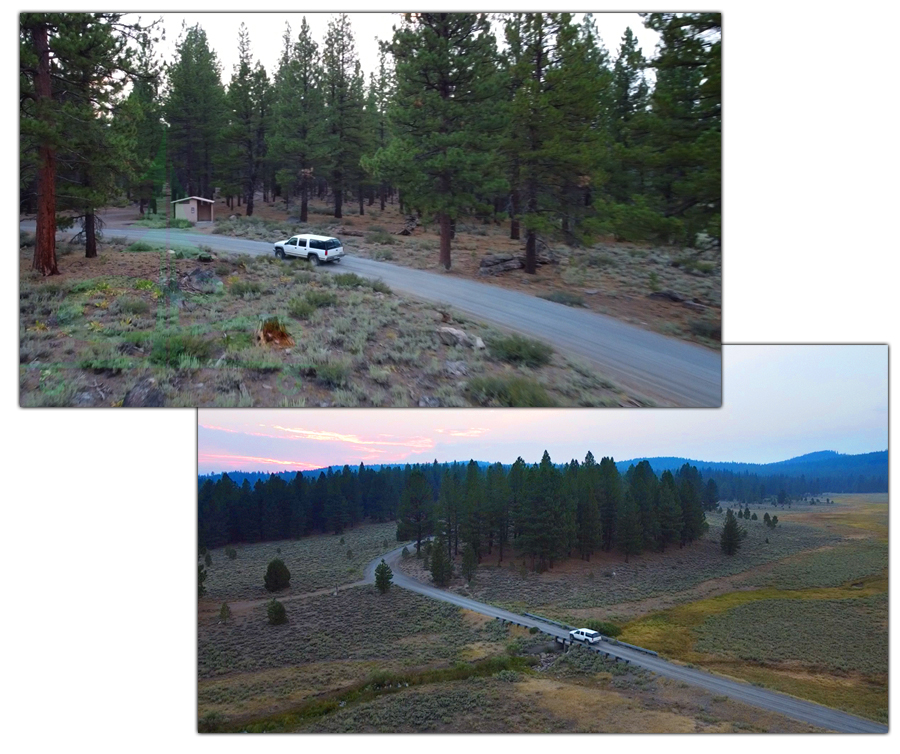 exploring kyburz flat near truckee