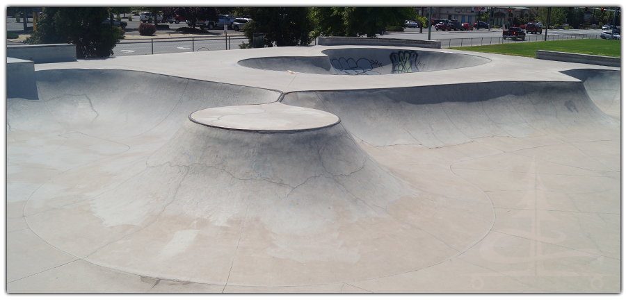 banked turns and small bowl
