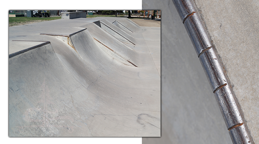 various ramps and coping