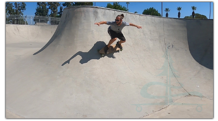 large vert wall at delano skatepark