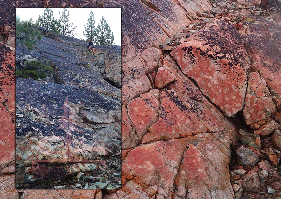 climbing rocks on frazier creek road