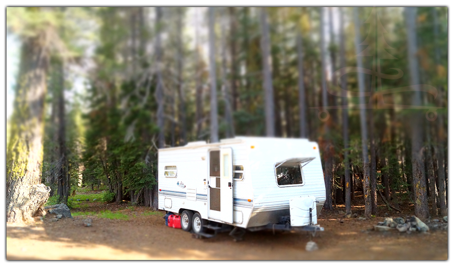 dispersed camping near frazier falls