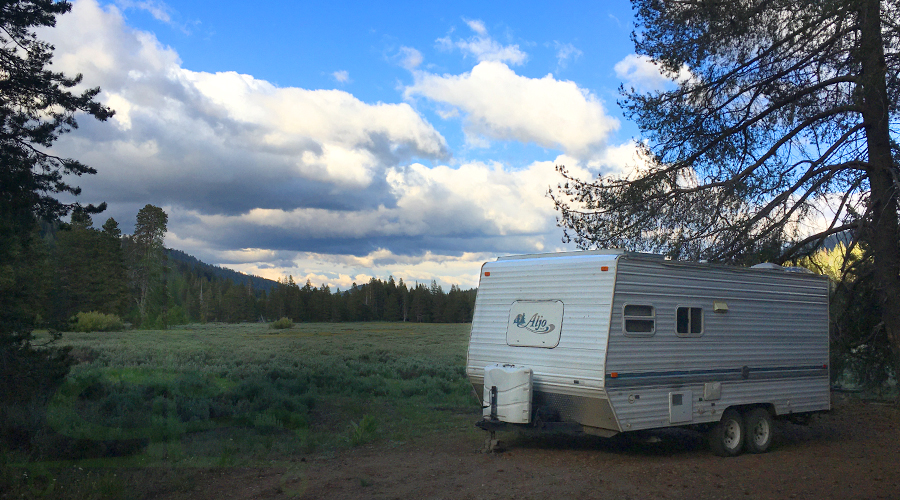 free camping near truckee on forest road 07
