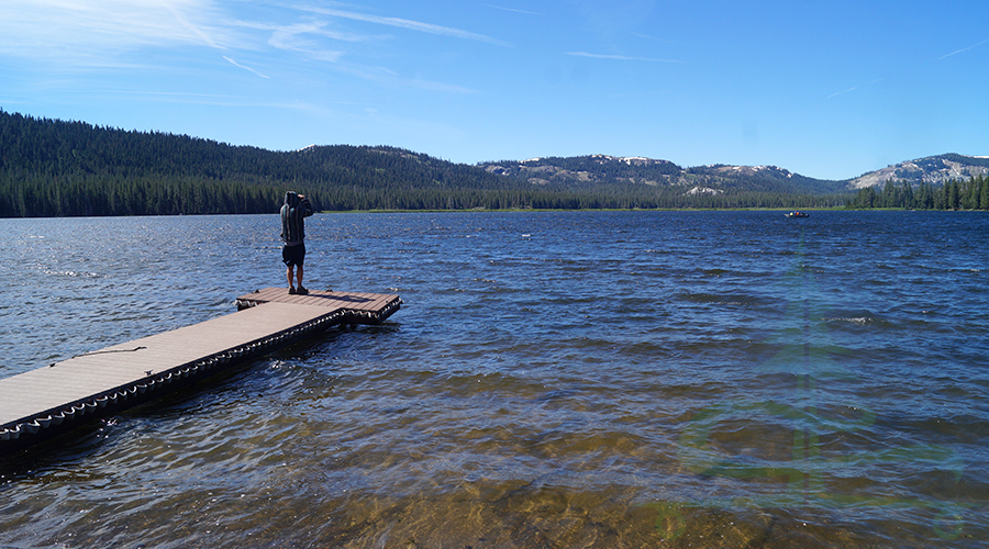 large lake on jackson meadows road