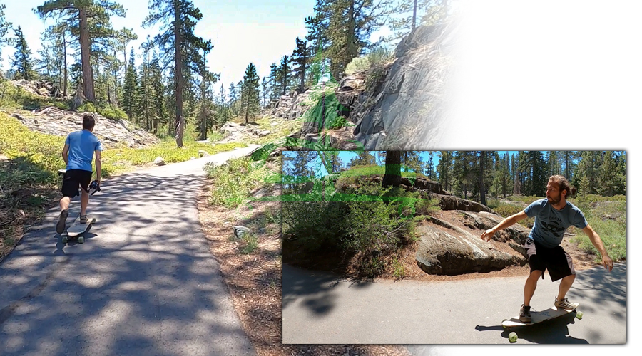 longboarding frazier falls trail