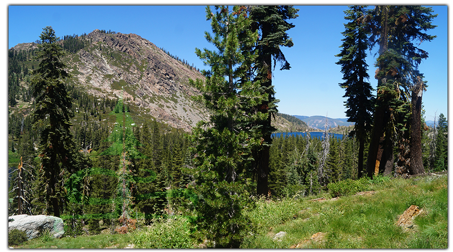 hiking long lake loop plus mount elwell summit in plumas national forest