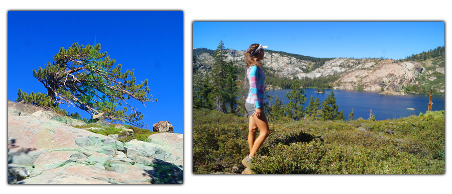 beautiful view from hiking long lake loop trail