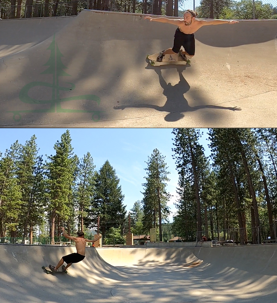 longboarding the quincy skatepark