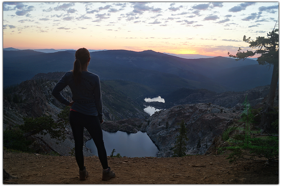 sunrise over the lost sierra landscape