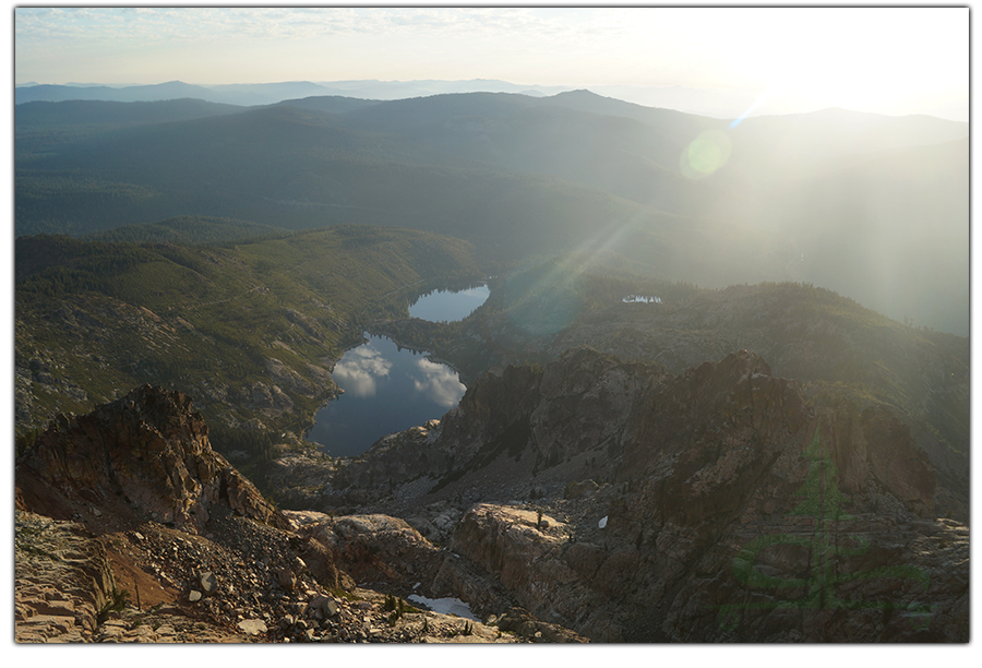 vast views from hiking to sierra buttes lookout tower