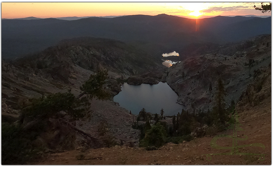 sunrise in northern california