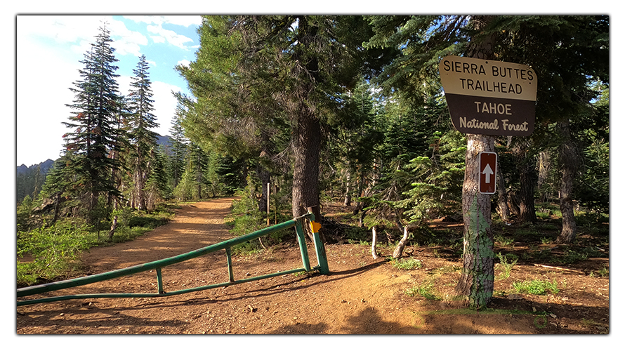 sierra buttes trailhead in tahoe national forest