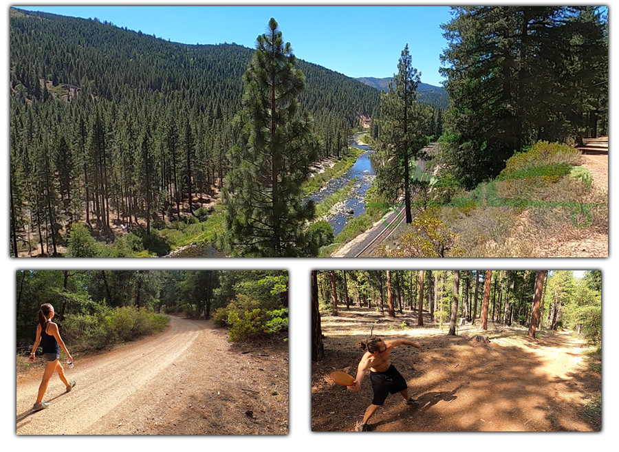 enjoying plumas national forest while camping near sloat