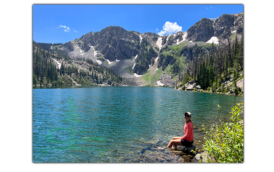 beautiful lake katherine in colorado