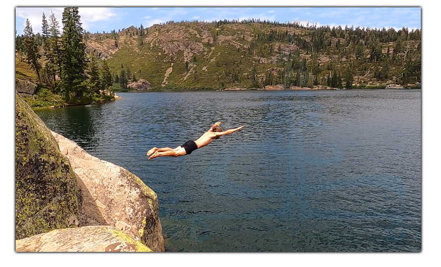 Salmon Lake in northern california