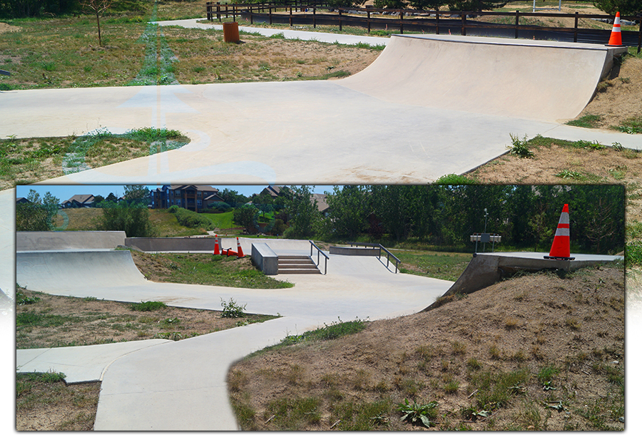 street features at superior skatepark