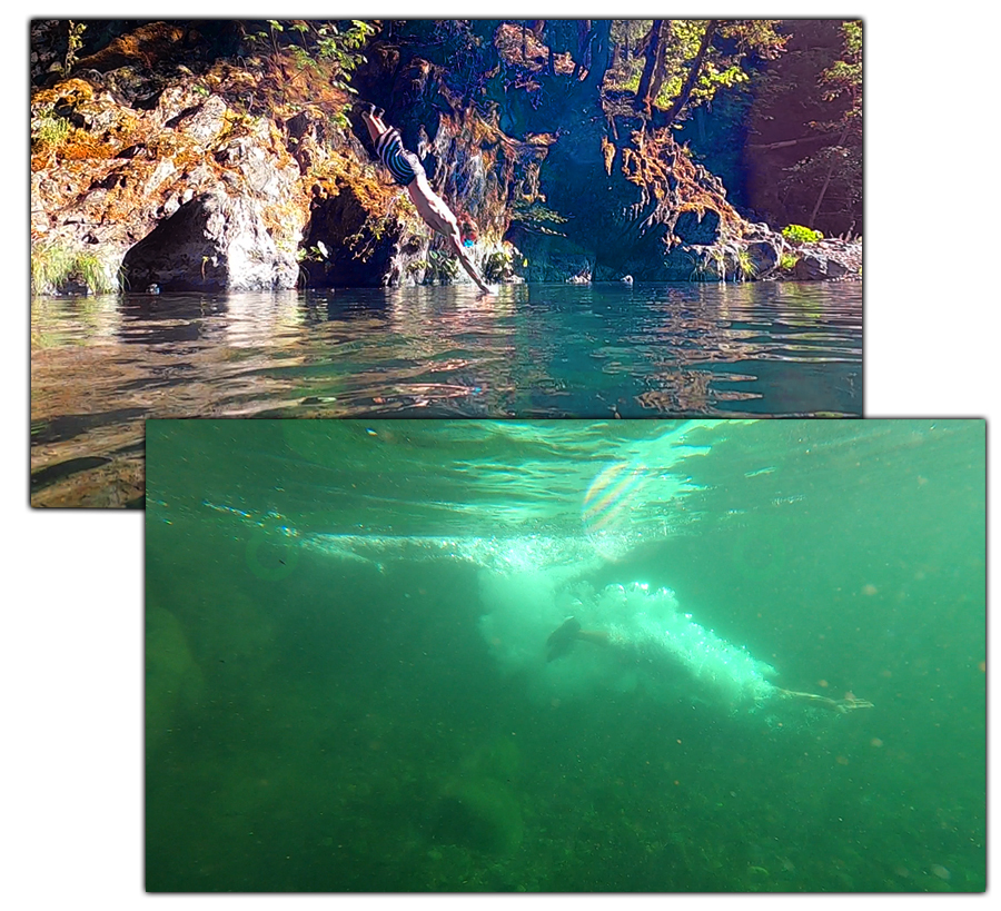 swim hole on north yuba river