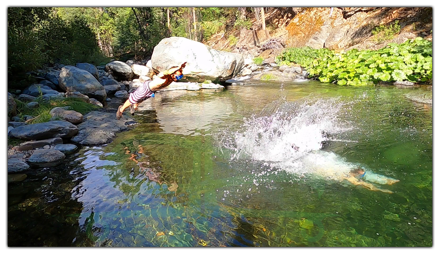 swim hole near sierra city