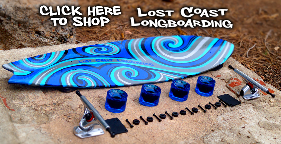 lost coast longboarding hand painted longboards