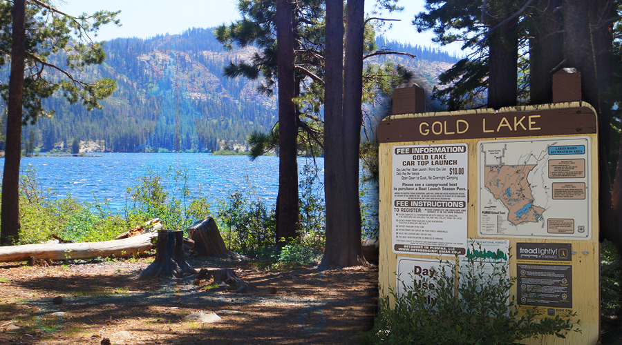 gold lake in lakes basin recreation area